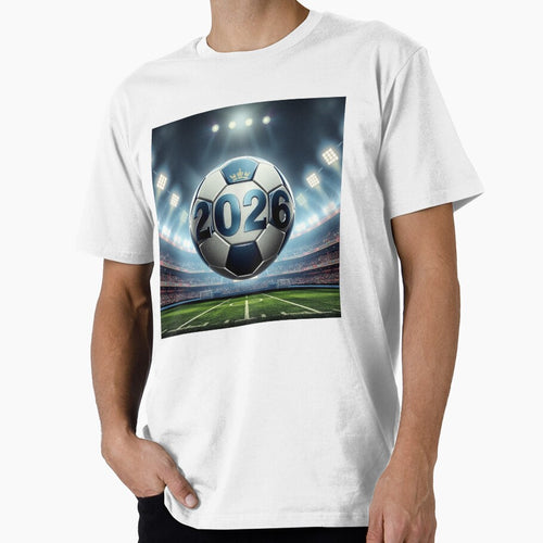 2026 Soccer Championship Stadium Metallic Soccer Ball Wallpaper by IntelliMindDesigns