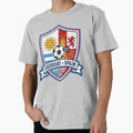 Uruguay Versus Spain Soccer Match Monterrey 2026 Crest by Pride Emblem Prints