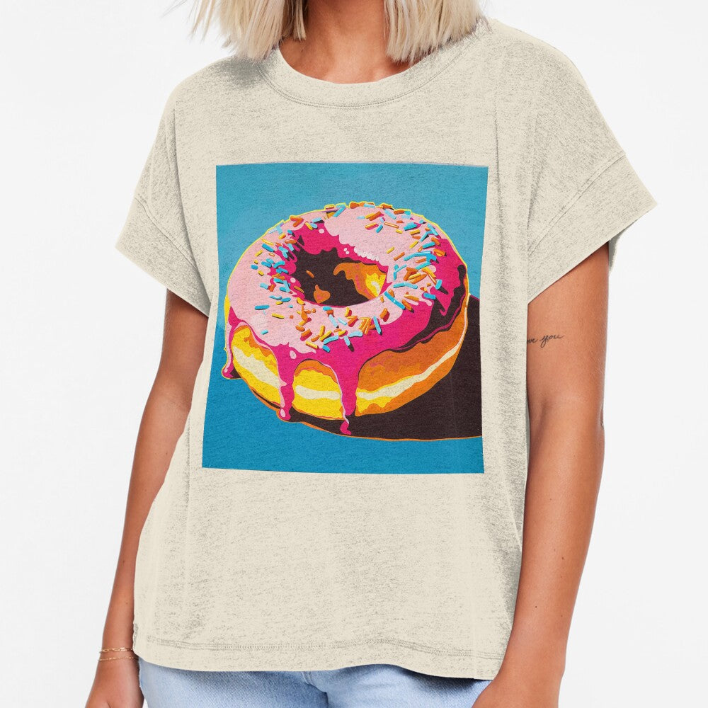 Iced Donut Pop Art 9 by AstroRisq