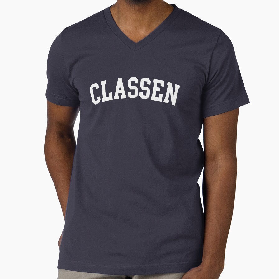 Classen All Caps White by CSASMerch