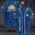 BEST St Pauli Girl logo blue Baseball Jersey