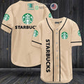 BEST Starbucks logo Baseball Jersey