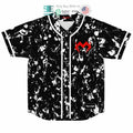 BEST Stay Wonky black white Baseball Jersey