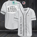 BEST Steel Reserve logo grey Baseball Jersey