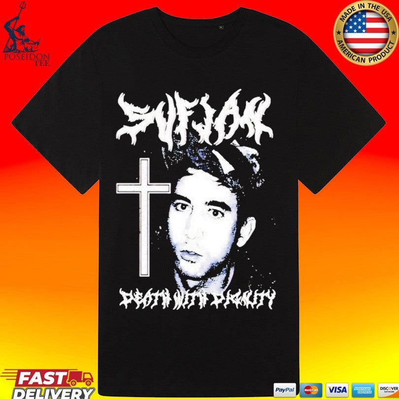 Sufjan Death With Dignity Indie Folk Musician T-shirt