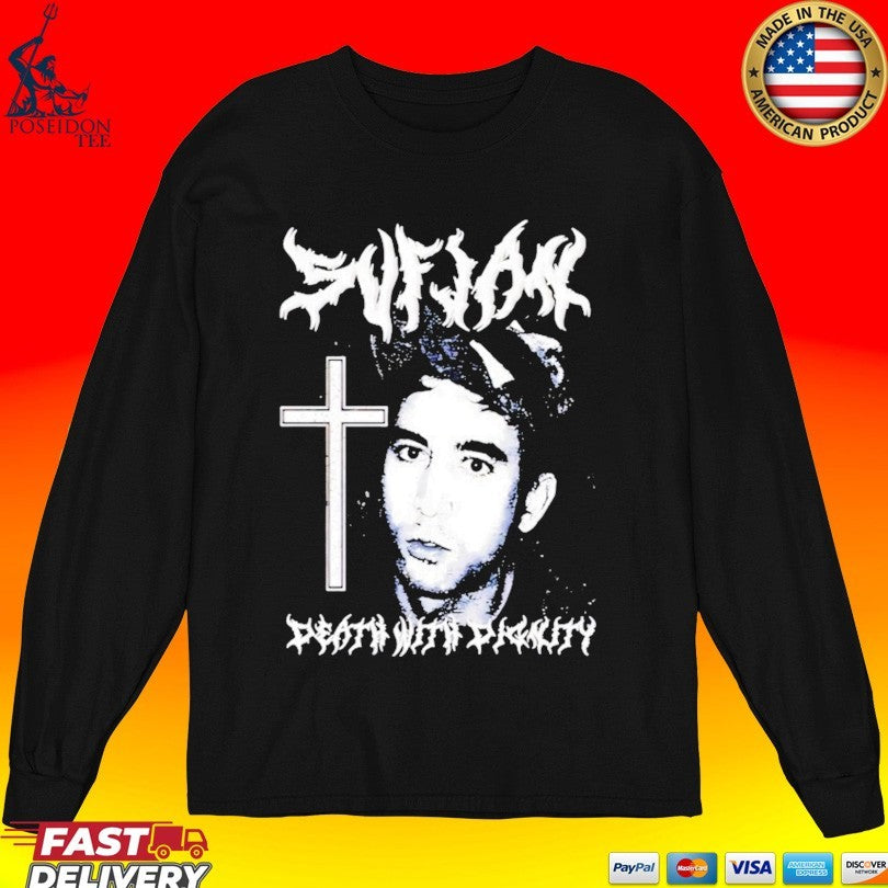 Sufjan Death With Dignity Indie Folk Musician T-shirt