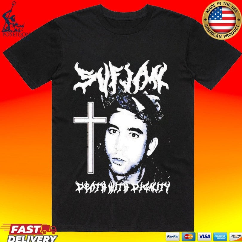 Sufjan Death With Dignity Indie Folk Musician T-shirt