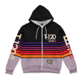 Sunset Supercassette Zip Up Hoodie