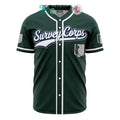 BEST Survey Corps Ackerman Attack on Titan Baseball Jersey