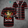 BEST Sweat Dreams Jack Skellington Freddy Krueger costume Baseball Jersey