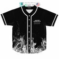 BEST Swedish House Mafia fire black Baseball Jersey