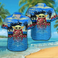 Tampa Bay Buccaneers Short Sleeve Button Up Tropical Hawaiian Shirt VER020
