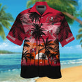 Tampa Bay Buccaneers Short Sleeve Button Up Tropical Shirt Hawaiian Shirt