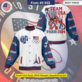 Team USA Paris 2024 Olympic Baseball Jacket