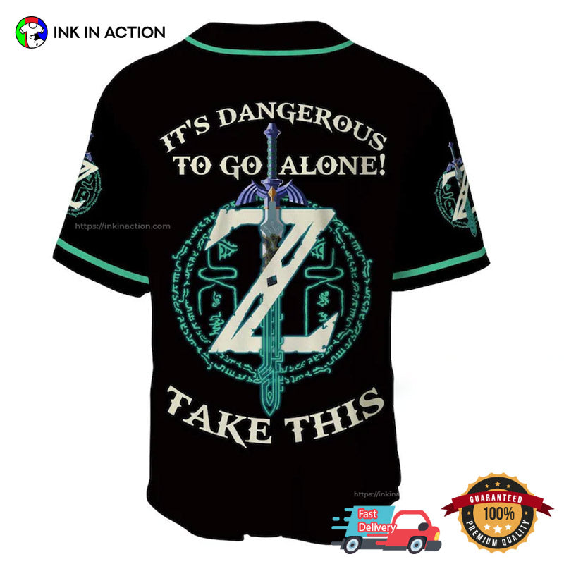 Tears Of The Kingdom Zelda Baseball Jersey