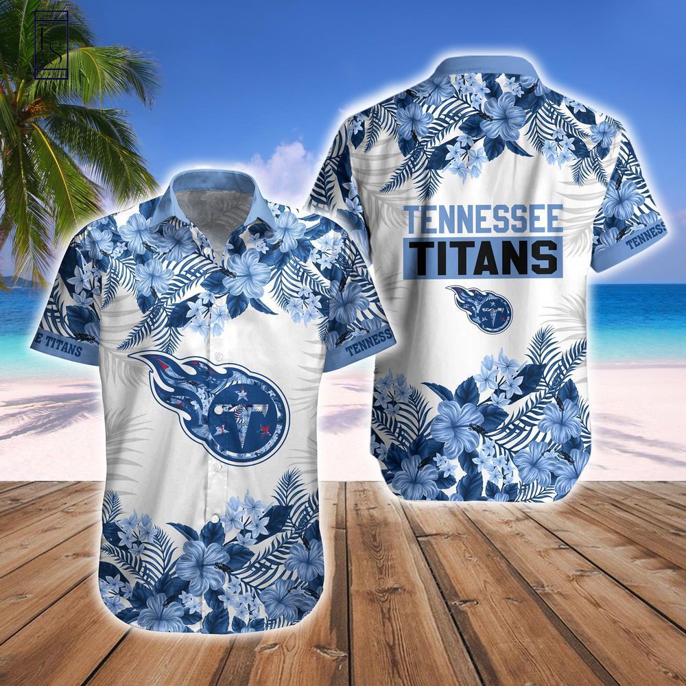 Tennessee Titans Hawaiian Shirt Tropical Short Combo Set