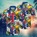 Texas Rangers MLB Hawaiian Shirt Ice-Cold Drinkstime Soccer Shirts