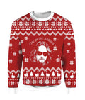 The Big Lebowski The Dude Abides Ugly Christmas Sweater