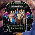 The Bigbang Theory 3D Print Ugly Christmas Sweater