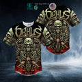 BEST The Mummy Orbus Grim Reaper Skull Baseball Jersey