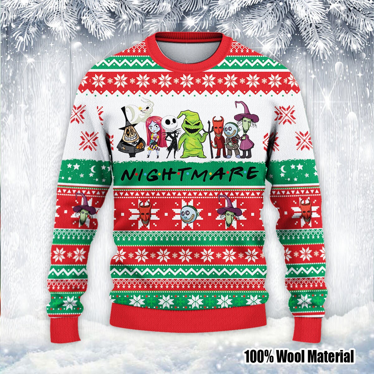 The Nightmare Before Ugly Christmas Sweater