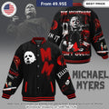 The Nightmare Isn't Over Michael Myers Baseball Jacket