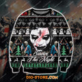 The Purge Series 3D Print Ugly Christmas Sweater