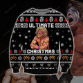 The Ultimate Warrior Knitting Pattern 3D Print Ugly Christmas Sweater