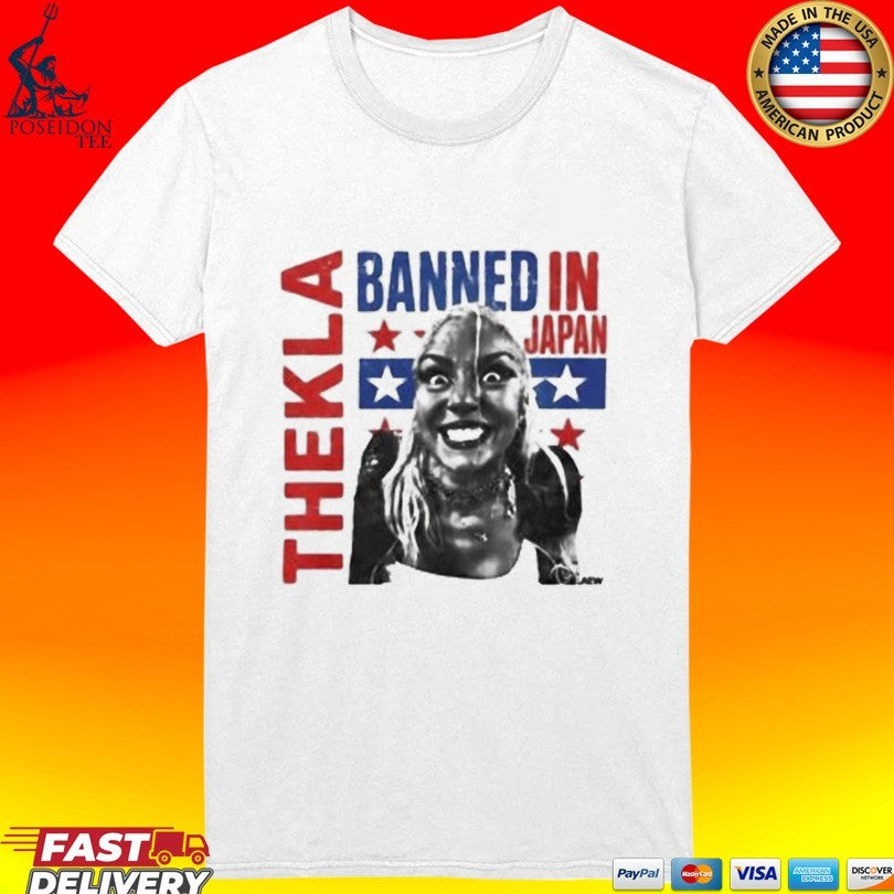 Thekla Banned In Japan 2026 T-shirt