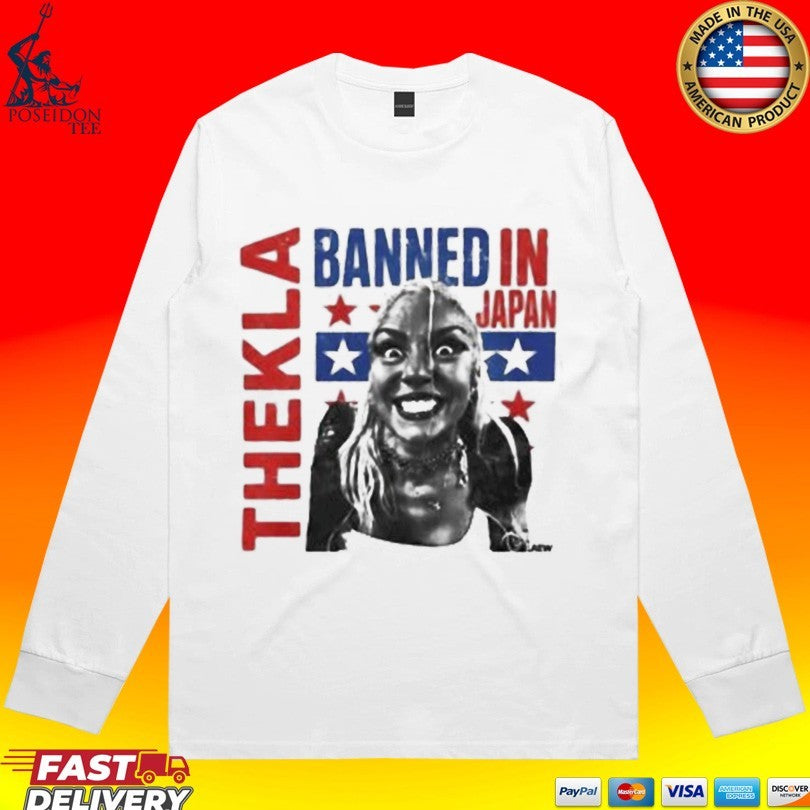 Thekla Banned In Japan 2026 T-shirt