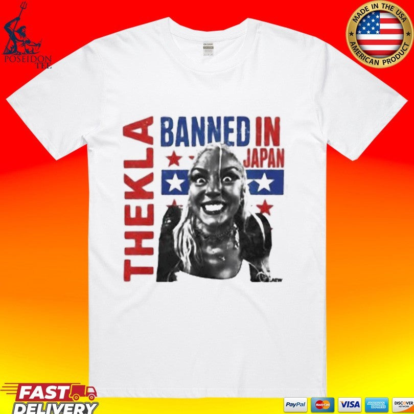 Thekla Banned In Japan 2026 T-shirt
