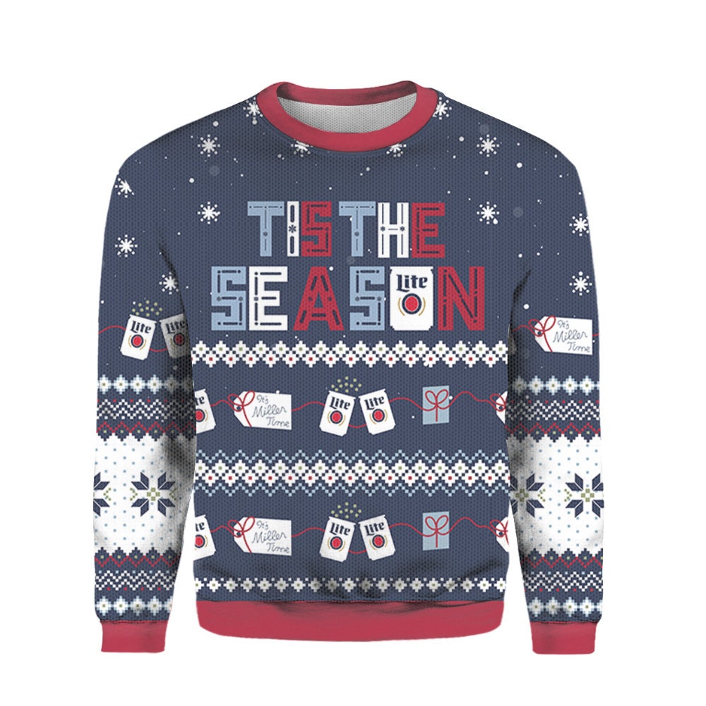 Tis The Season Amazing Ugly Christmas Sweater