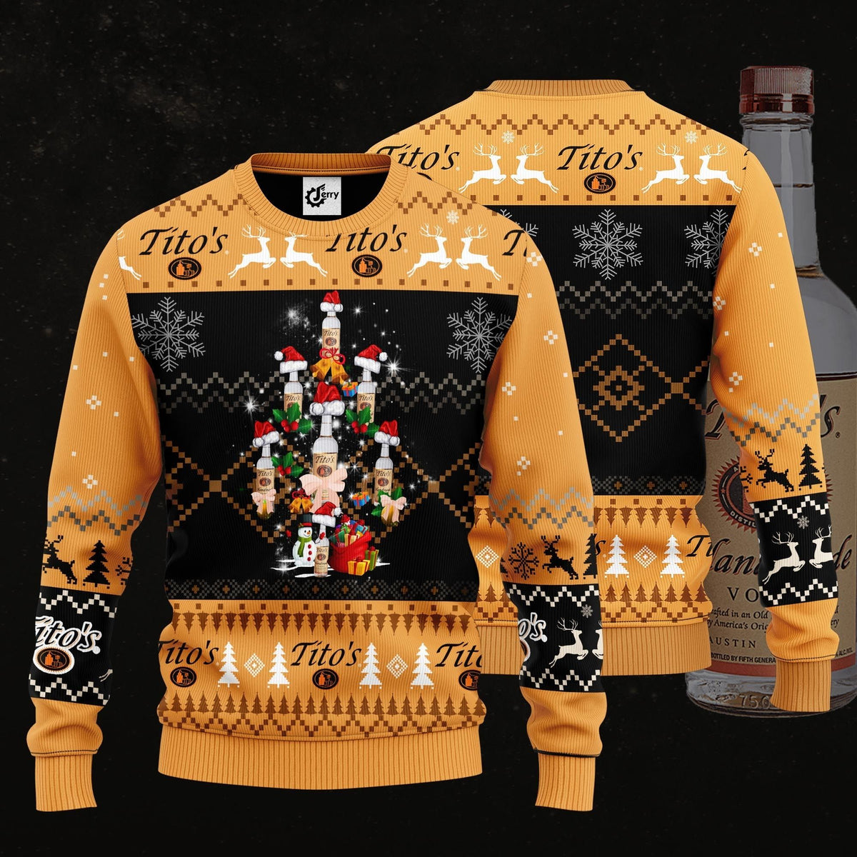 Tito’S Christmas Tree Ugly Christmas Sweater