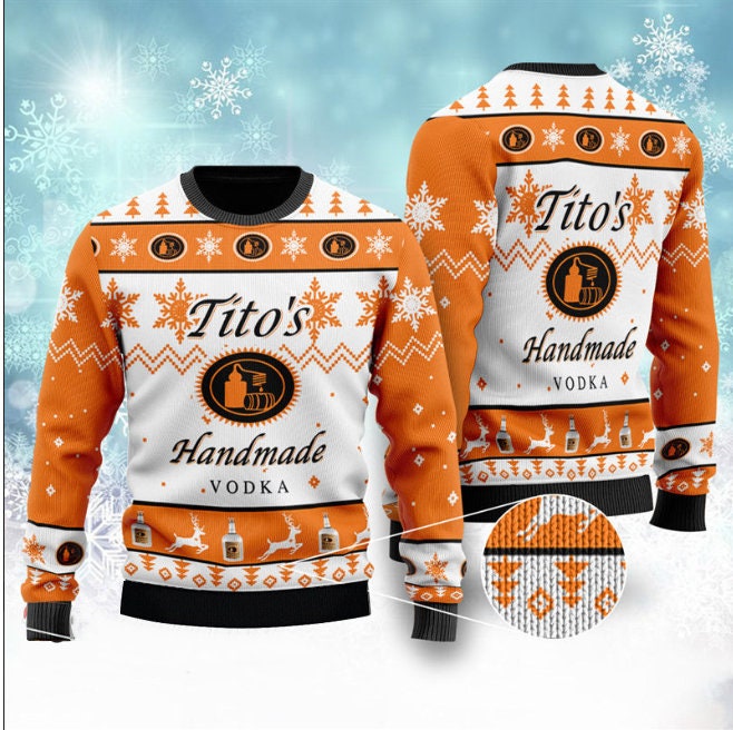 Tito’s Vodka Ugly Christmas Sweater