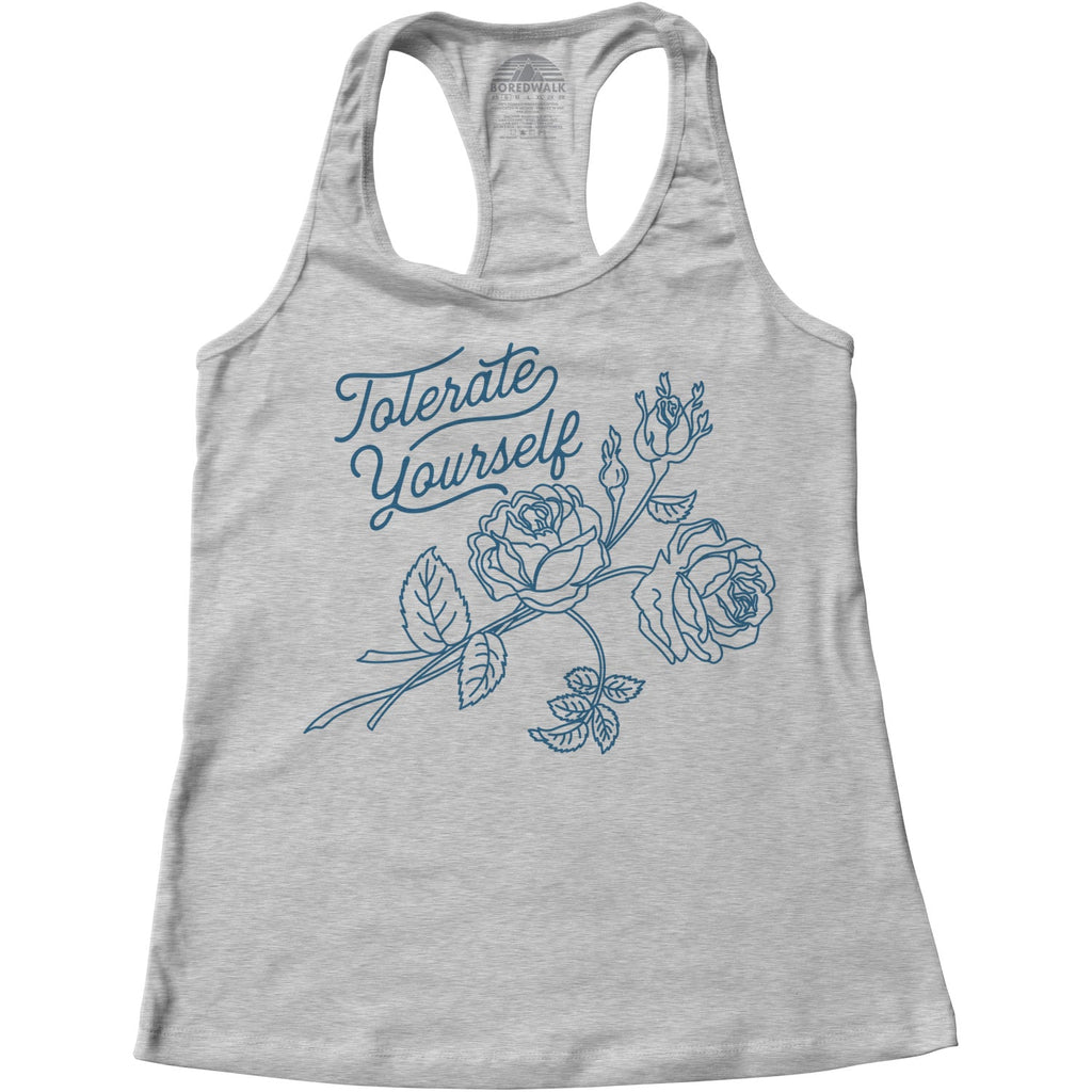 Women's Tolerate Yourself Racerback Tank Top