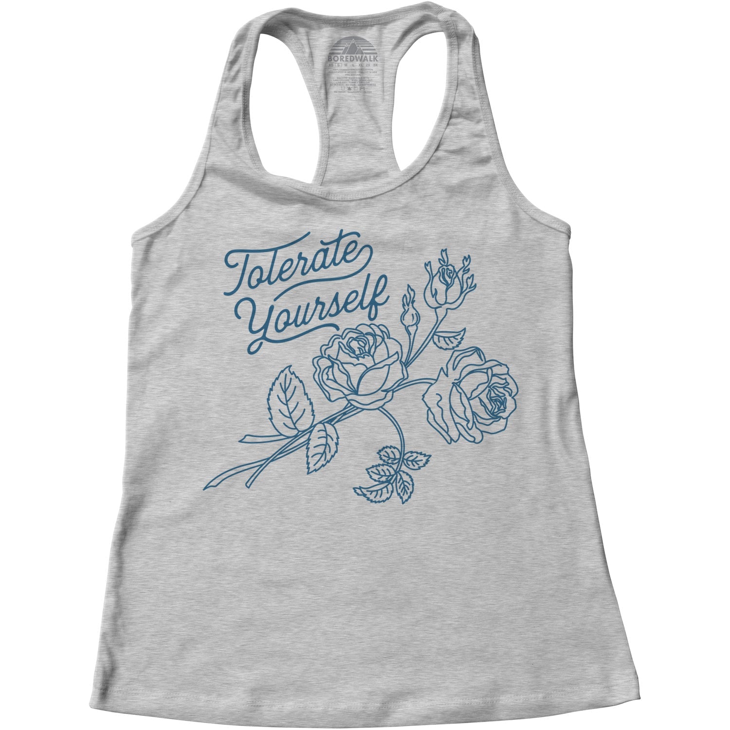 Women's Tolerate Yourself Racerback Tank Top