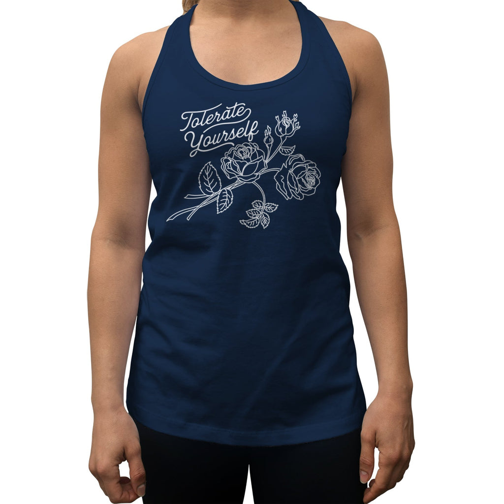 Women's Tolerate Yourself Racerback Tank Top
