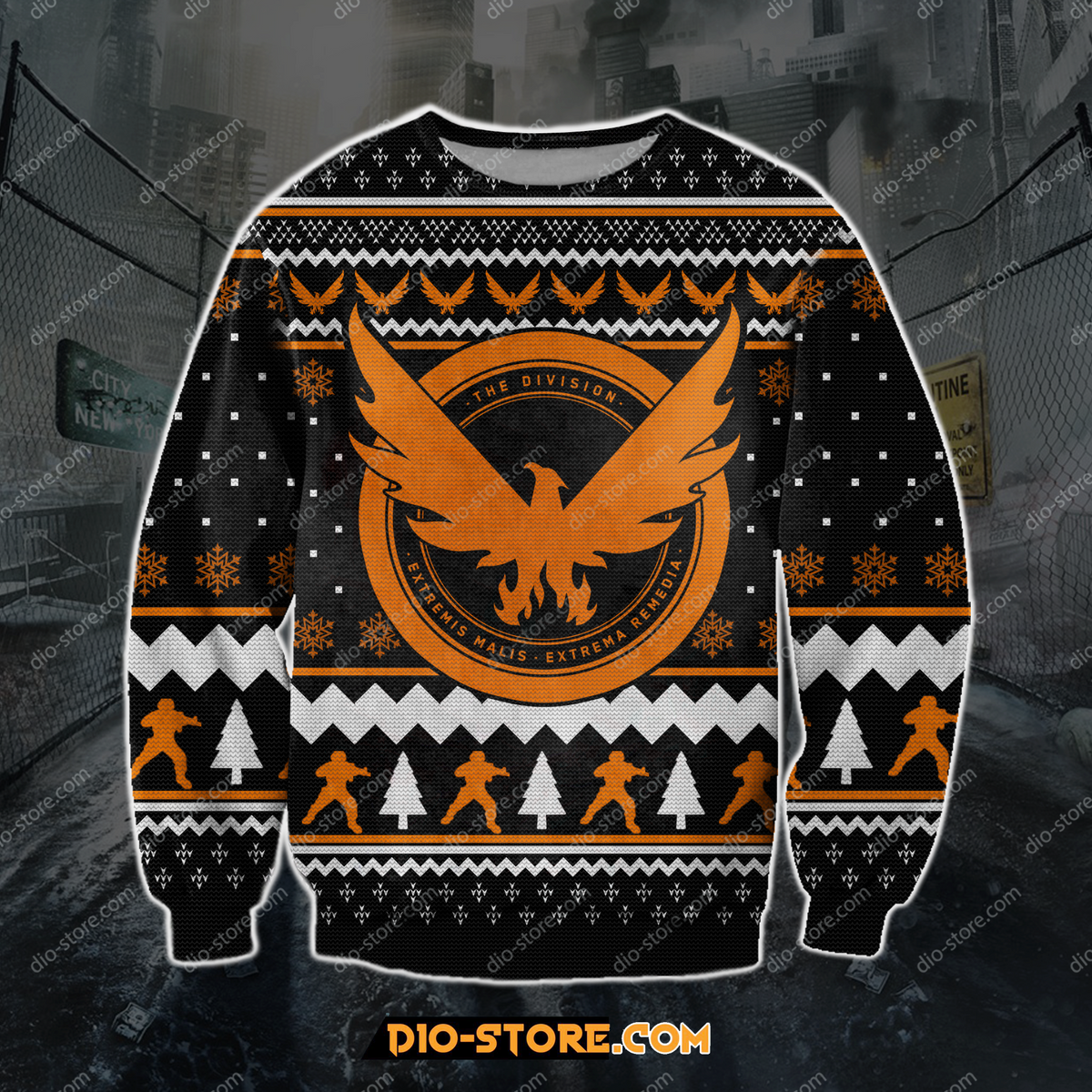 Tom Clancy’S The Division 3D Print Ugly Christmas Sweater