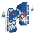 Toronto Blue Jays Hawaiian Shirt Quarter Style - MLB