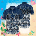 Tropical Dallas Cowboys Theme Hawaiian Shirt Aloha Spirit Sports