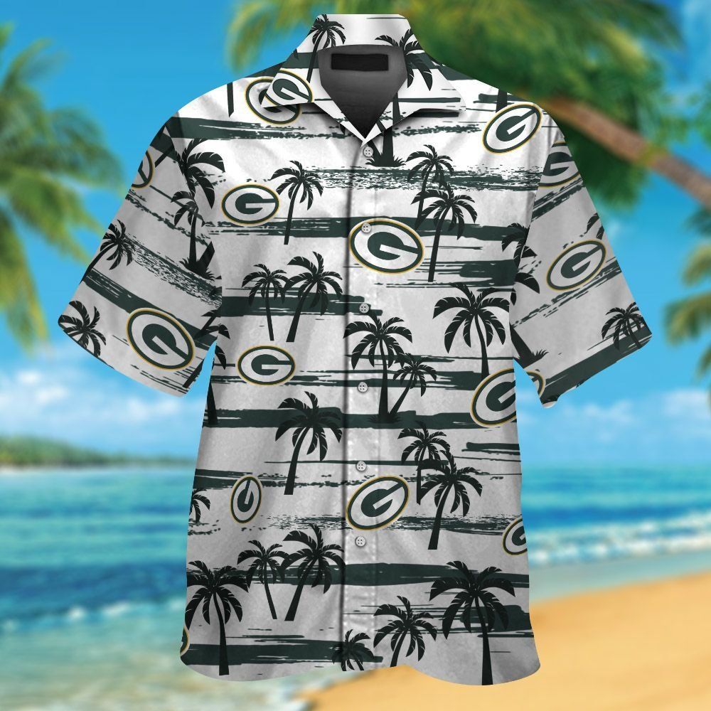 Tropical Green Bay Packers Hawaiian Exclusive Shirt