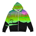 Tropicalia Zip Up Hoodie