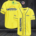 BEST Twisted Tea Hard Iced Tea logo Baseball Jersey