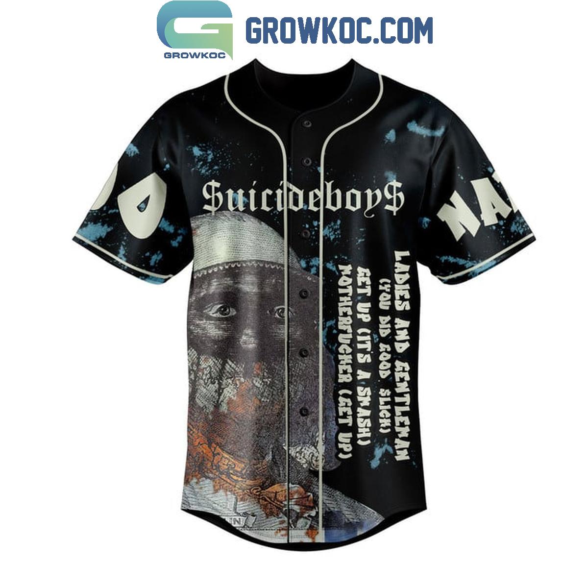 Suicideboys Greyday Ladies And Gentlemen Get Up Personalized Baseball Jersey