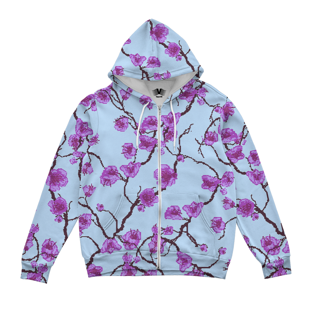 Ultra Violet Zip Up Hoodie