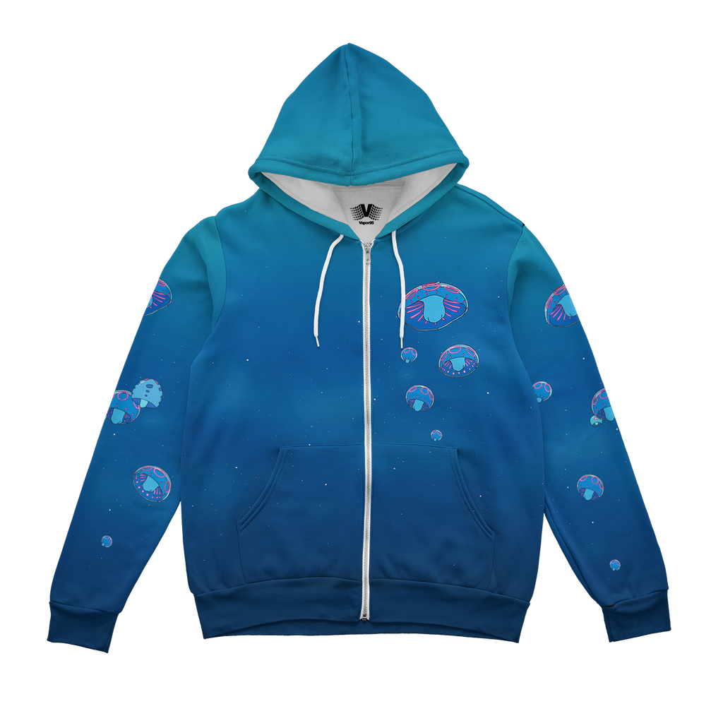 Under The Surface Zip Up Hoodie