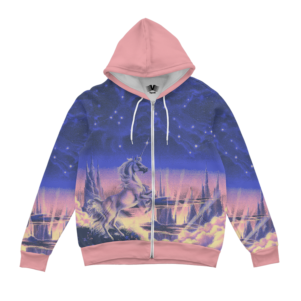 Unicorn's Edge Zip Up Hoodie
