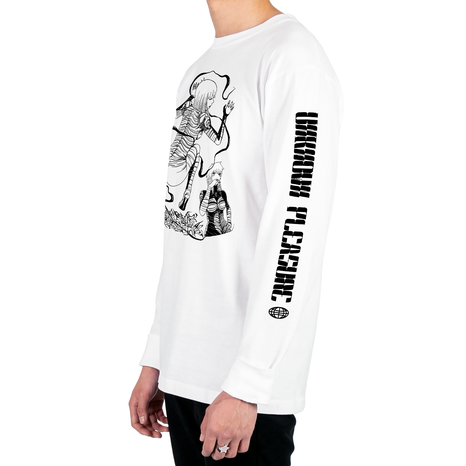 Unknown Pleasure Long Sleeve Tee