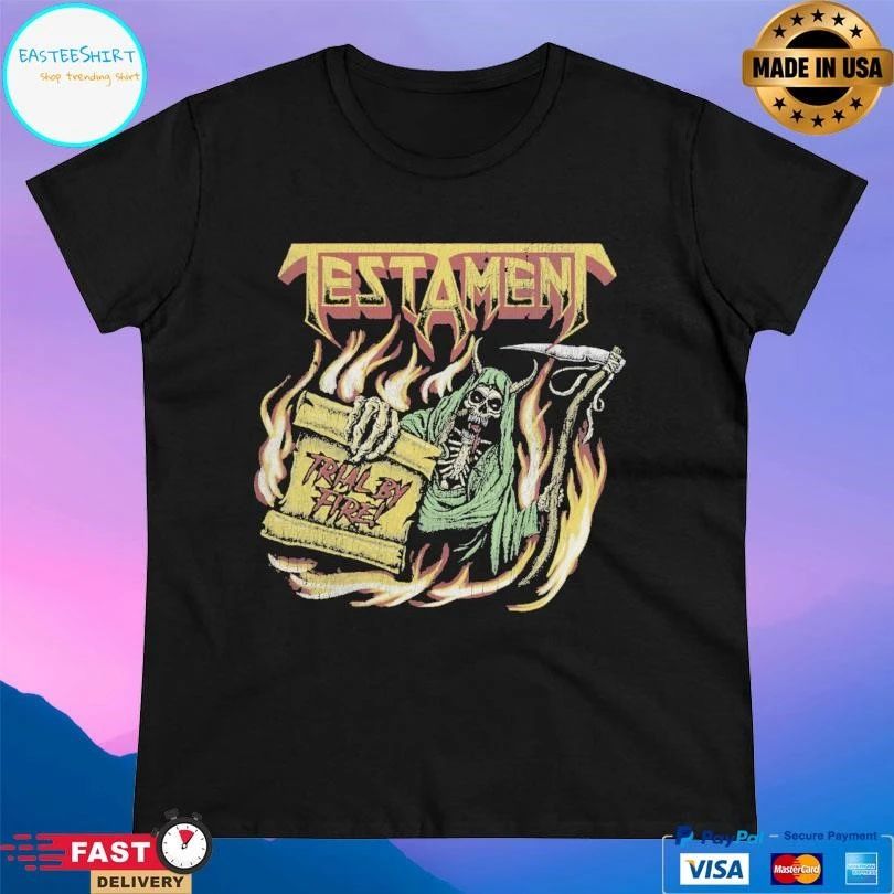 Testament Trial By Fire T-shirts