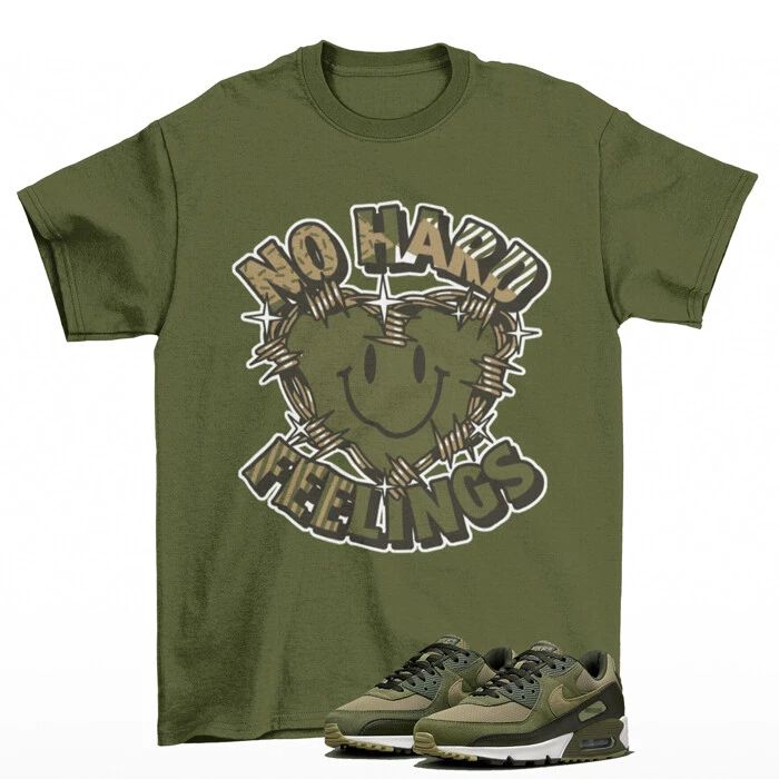 Feelings Shirt Olive to Match Air Max 90 Neutral Olive / DM0029-200